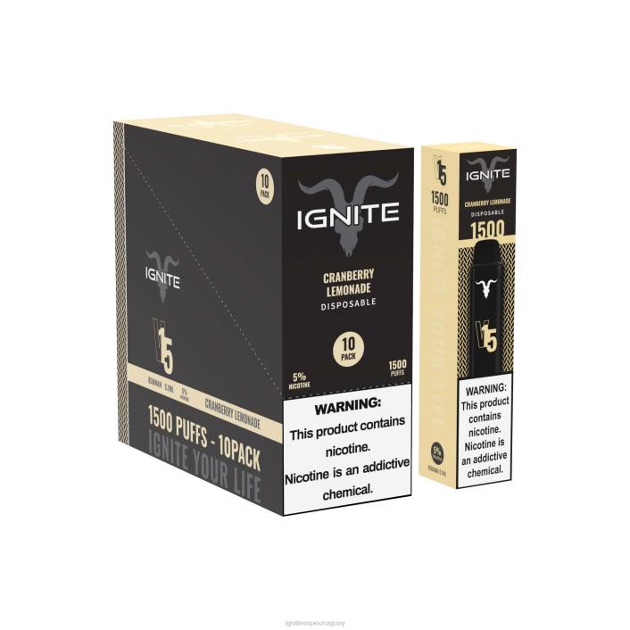 hielo de plátano IGNITE V15 paquete de 10 bolígrafos vaporizadores - best IGNITE flavors PZ6T11