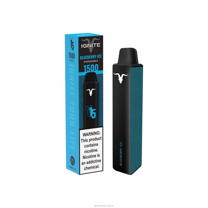 hielo de plátano IGNITE V15 pluma vaporizador - IGNITE vapes for sale PZ6T12