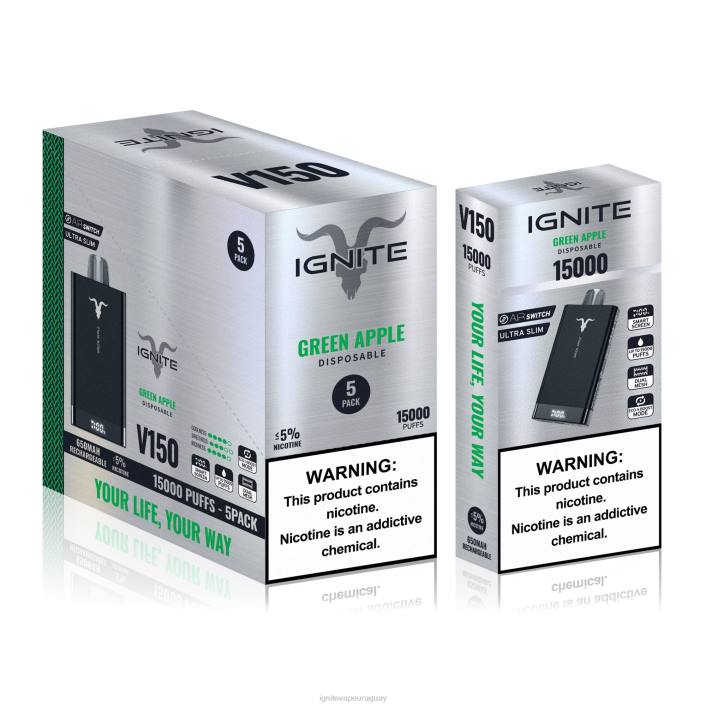 explosión de bayas IGNITE V150 paquete de 5 bolígrafos vaporizadores - IGNITE pods for sale PZ6T10