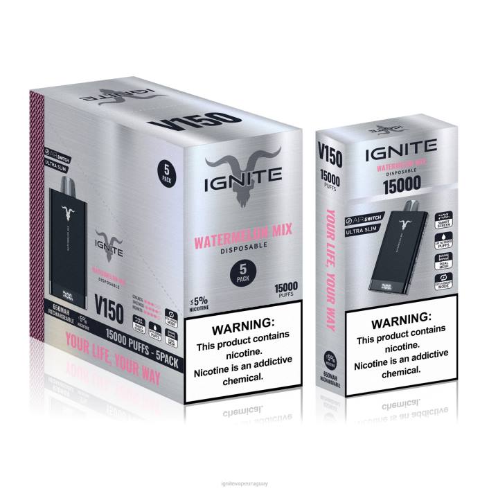 explosión de bayas IGNITE V150 paquete de 5 bolígrafos vaporizadores - IGNITE pods for sale PZ6T10
