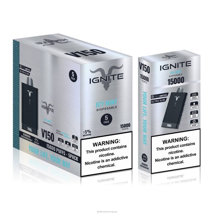 frambuesa agria IGNITE V150 paquete de 5 bolígrafos vaporizadores - IGNITE pods for sale PZ6T90