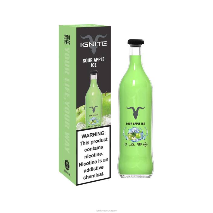 hielo de manzana agria IGNITE V25 pluma vaporizador - IGNITE vaporizador PZ6T118
