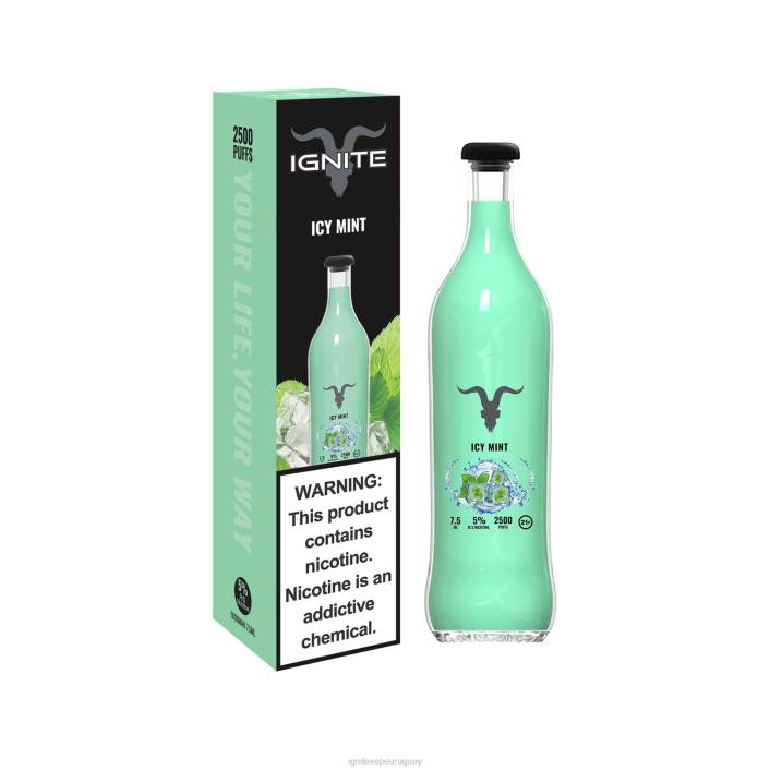 menta helada IGNITE V25 pluma vaporizador - IGNITE Uruguay PZ6T14