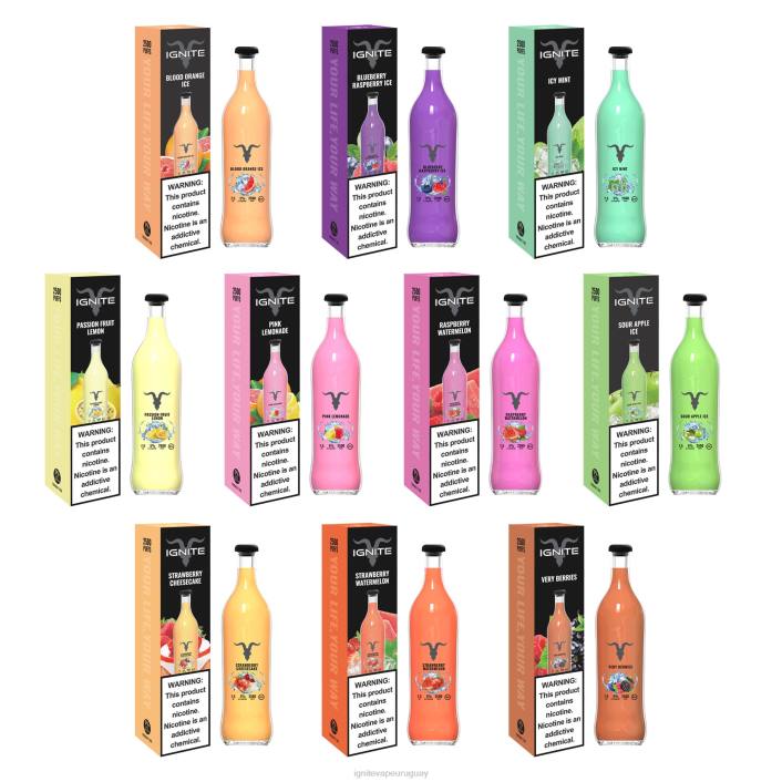 menta helada IGNITE V25 pluma vaporizador - IGNITE Uruguay PZ6T14