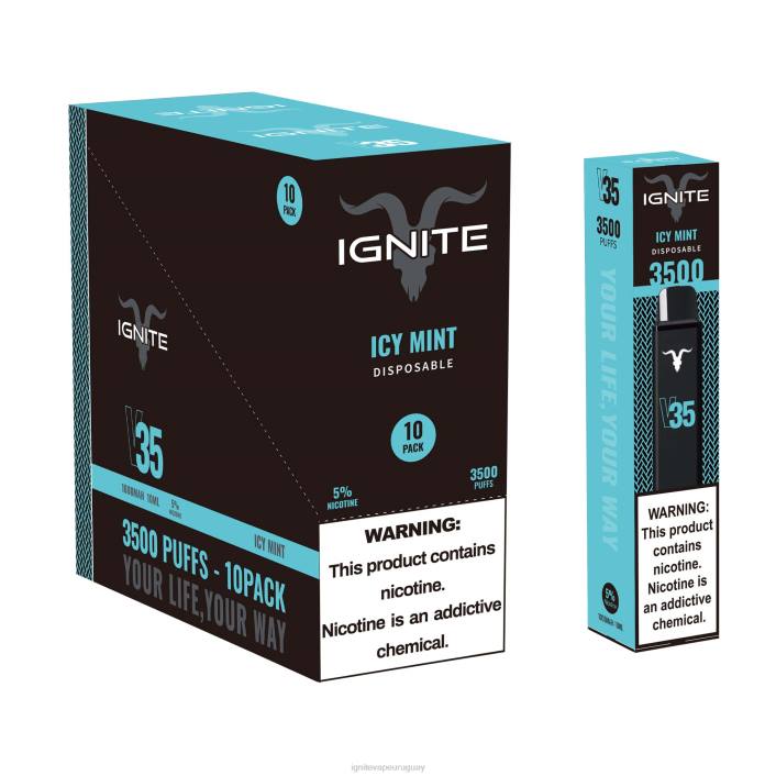 Fresa plátano IGNITE V35 paquete de 10 bolígrafos vaporizadores - IGNITE vaporizador PZ6T128