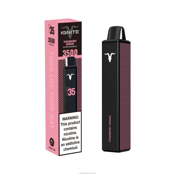 Fresa plátano IGNITE V35 pluma vaporizador - IGNITE vape and tobacco PZ6T139