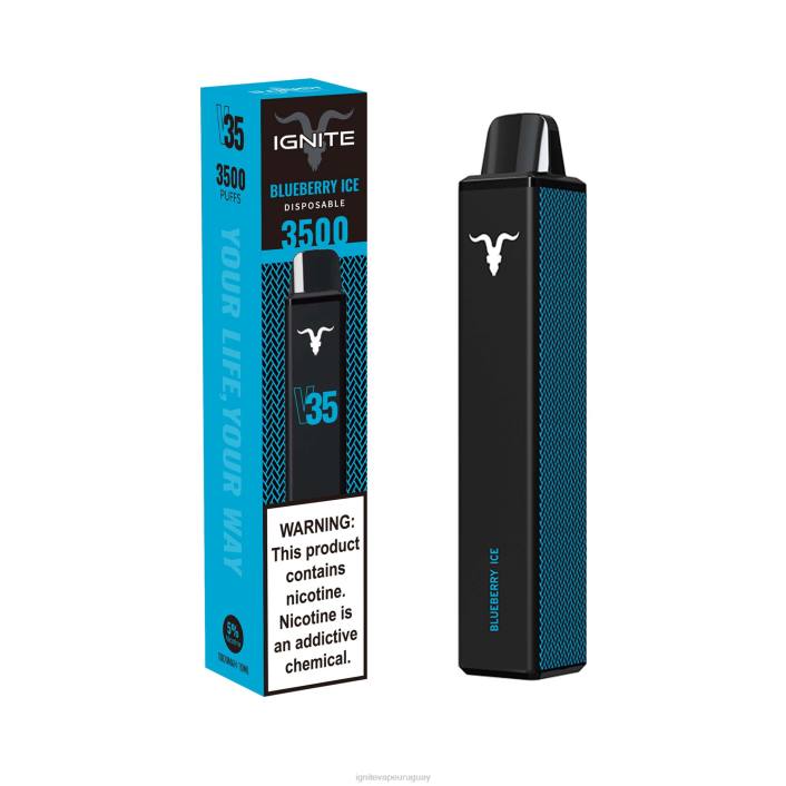 hielo de arándanos IGNITE V35 pluma vaporizador - IGNITE pods for sale PZ6T130