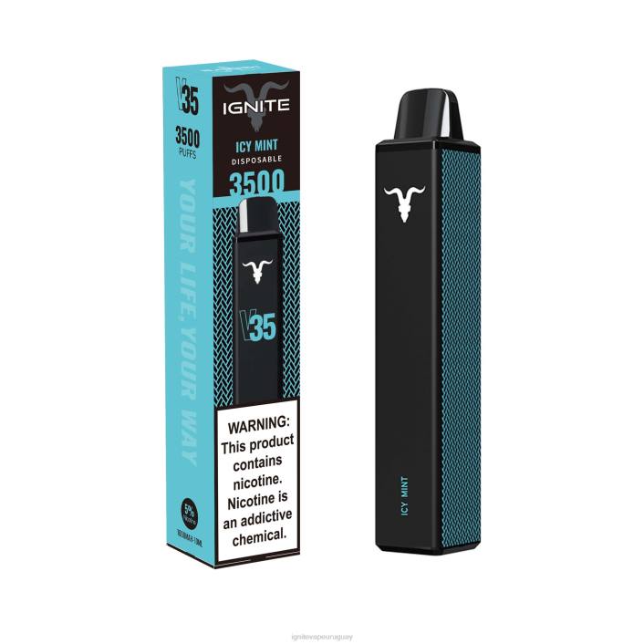menta helada IGNITE V35 pluma vaporizador - IGNITE Uruguay PZ6T134