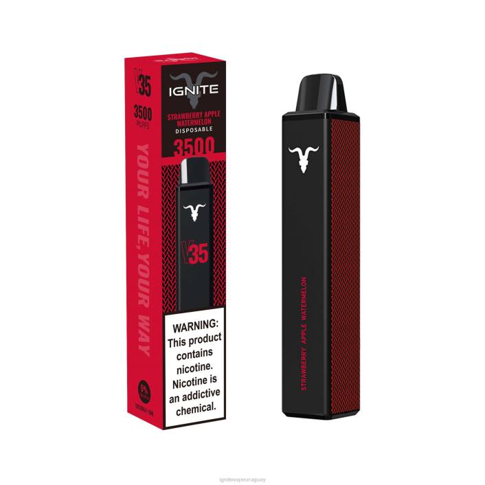 sandía manzana fresa IGNITE V35 pluma vaporizador - IGNITE tobacco sabor PZ6T137