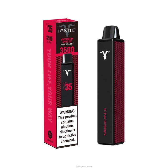 sandía manzana hielo IGNITE V35 pluma vaporizador - IGNITE pods for sale PZ6T140
