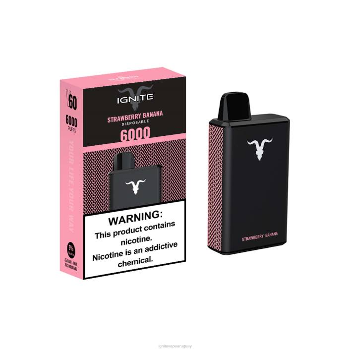 Fresa plátano IGNITE V60 pluma vaporizador - IGNITE vaporizador PZ6T38