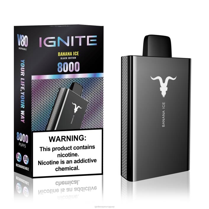 hielo de plátano IGNITE V80 pluma vaporizador - IGNITE pods for sale PZ6T40